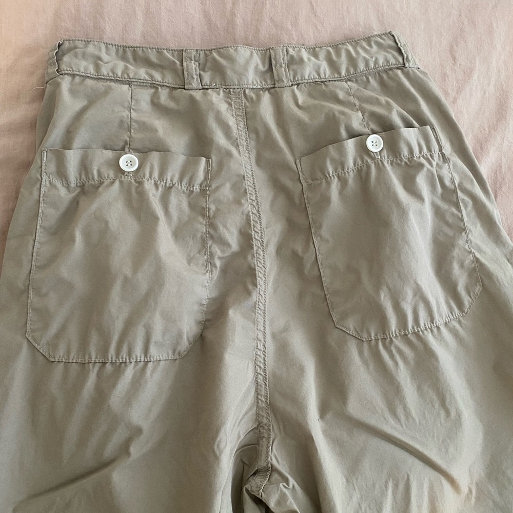 Ozma of California Poplin Field Pant, Organic Poplin, Khaki, XS - Picture 7 of 12